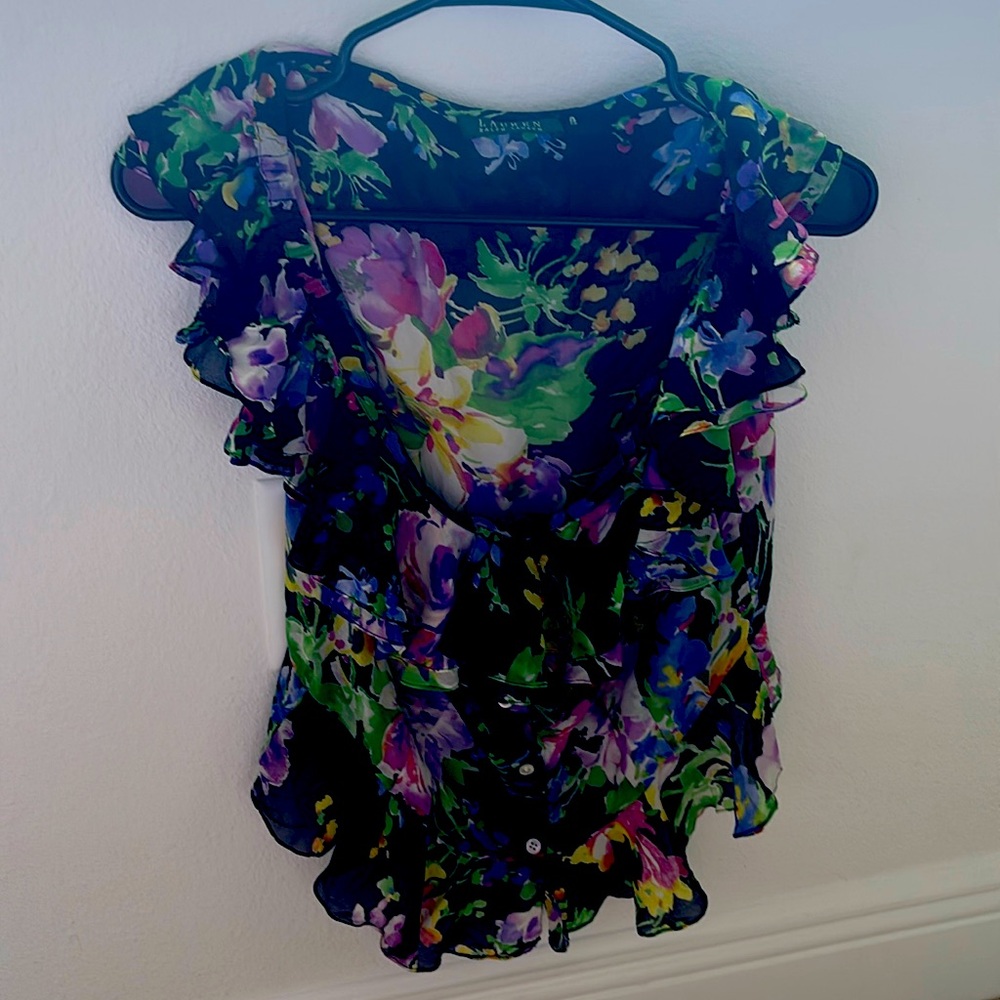 LAUREN Ralph Lauren Ruffled Blouse